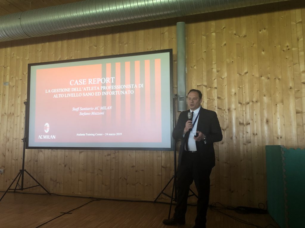 Convegno Atalanta 2019: la gestione dell'atleta professionista di alto livello sano ed infortunato