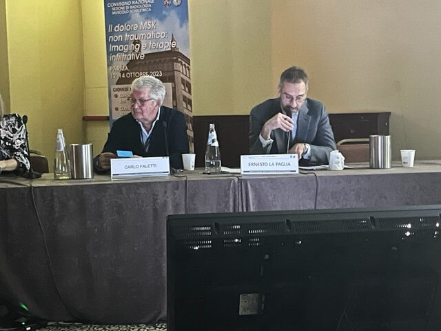 Convegno Nazionale Parma 2023 di radiologia con radiologia pasta presente