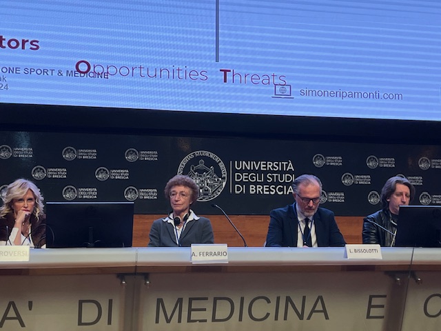 convegno progetto formazione sport e medicine 2024 con radiologia pasta