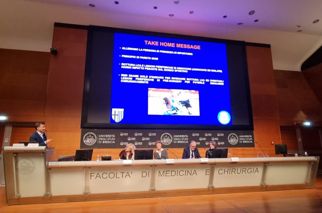 convegno progetto formazione sport e medicine 2024 con radiologia pasta
