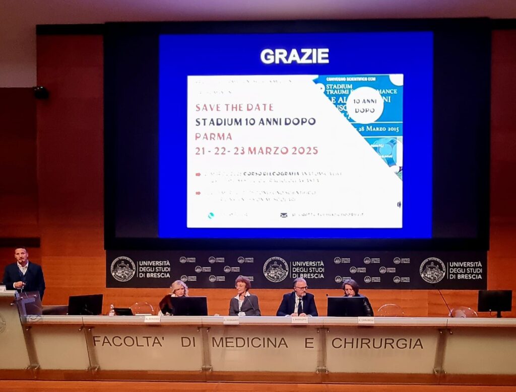 convegno progetto formazione sport e medicine 2024 con radiologia pasta