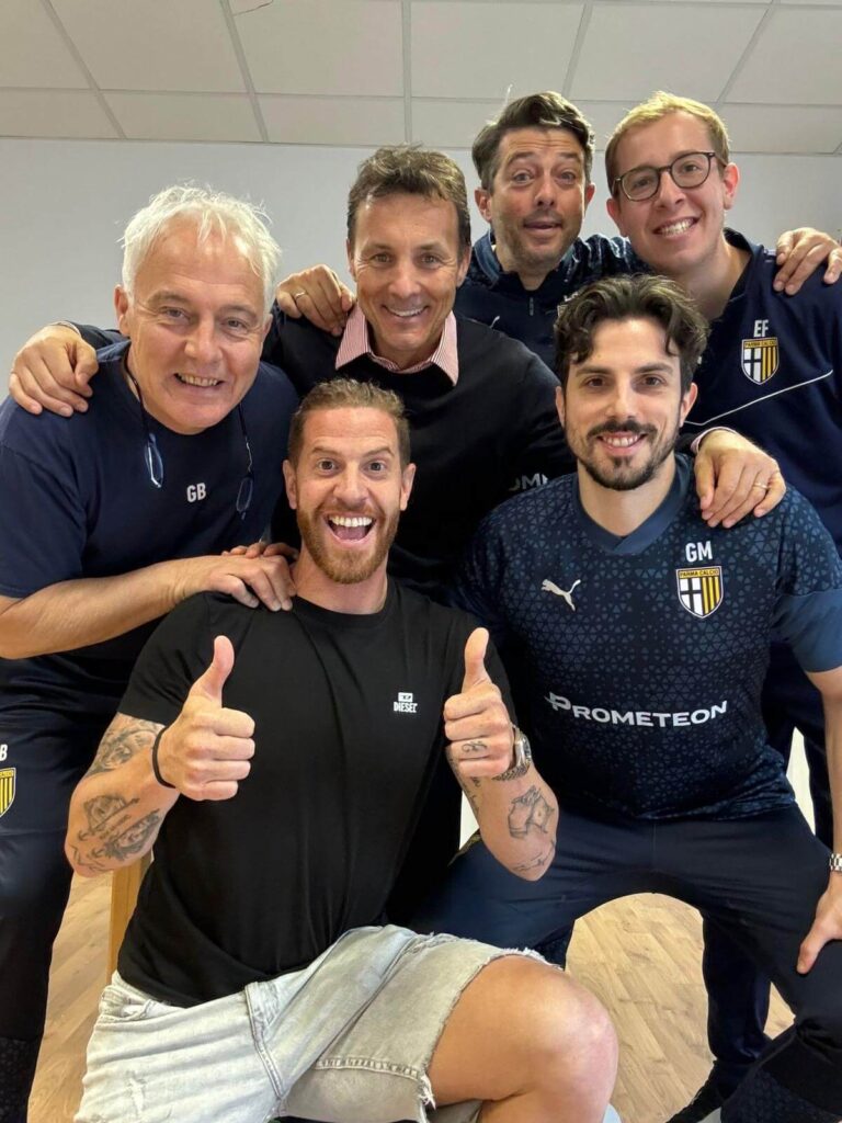 Parma promozione in Serie A Radiologia Pasta festeggia