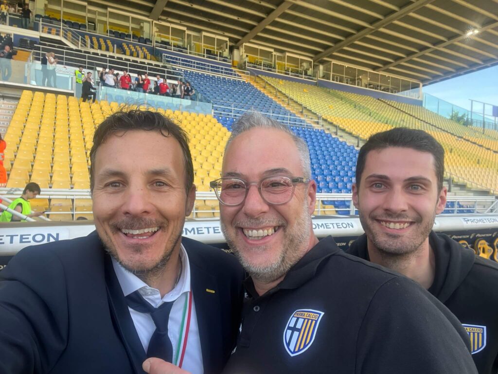 Parma promozione in Serie A Radiologia Pasta festeggia